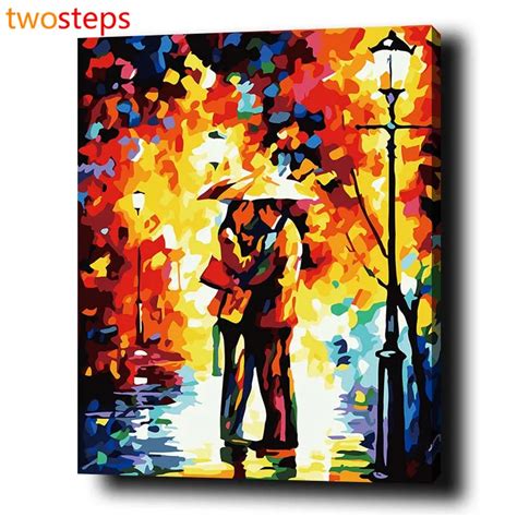 Twosteps Diy Digital Canvas Oil Painting By Numbers Pictures Coloring