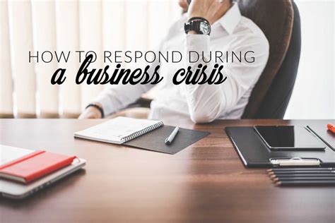 How To React In A Business Crisis Crises Responses Frahm Digital