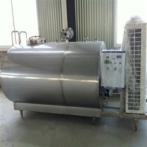 100L 10000L Stainless Steel Milk Reception Cooling Storage Tank With