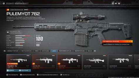 Every Light Machine Gun In Modern Warfare 3 Ranked Siliconera