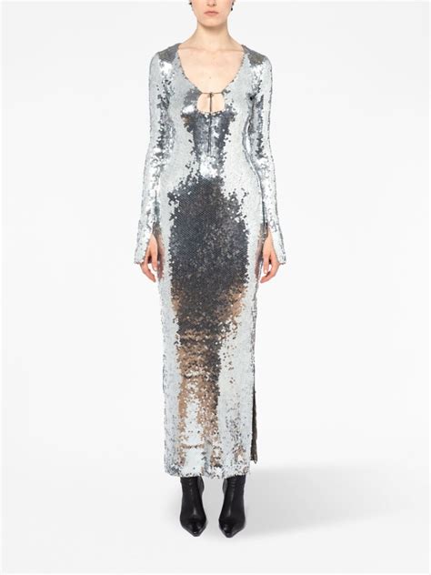 16arlington Solaria Sequin Embellished Dress Farfetch