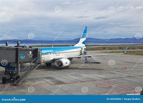 El Calafate, Argentina - 13 Dec 2019: El Calafate Airport in Patagonia ...