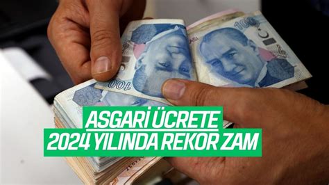 Asgari Ücrete 2024 Yılında Kallavi Zam Geliyor Yeni Rakam 18 600 TL yi