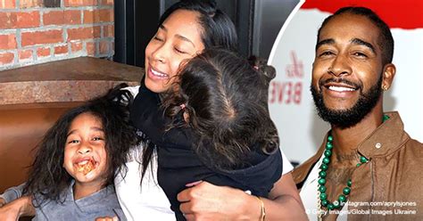 Omarion's Ex Apryl Jones Cuddles Her Kids in New Family Photo