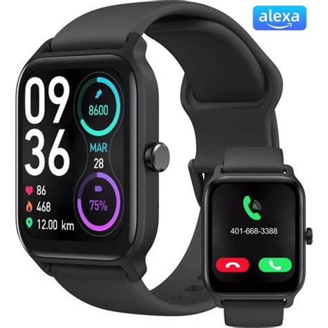 Smartwatch Mujer Hombre Reloj Inteligente Bt Llamadas Alexa Bodega