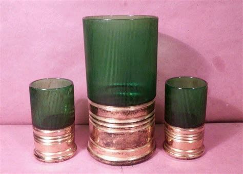 3 Vintage Imperial Glass Trader Vic S Big Shot And Little Shot Shotgun Glasses 1736622614