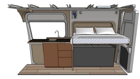 Vista 144 Sprinter Van Model — Custom Van Builder Vanlife Customs