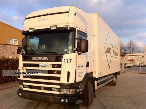 Scania 114 380 2001 Box Truck Photo And Specs