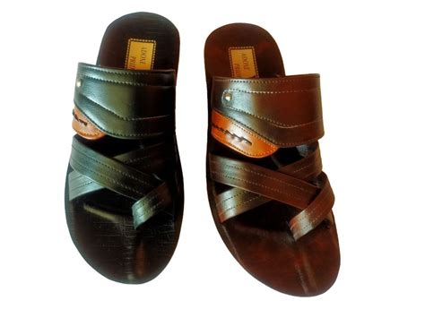 Men Brown Daily Wear PU Slipper At Rs 155 Pair PU Gents Slipper In