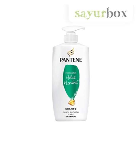 Jual Pantene Shampoo Smooth Silky Botol Pump Ml Sayurbox Jkt Di