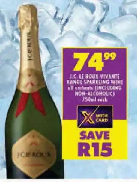 J C Le Roux Vivante Range Sparkling Wine All Variants Including Non