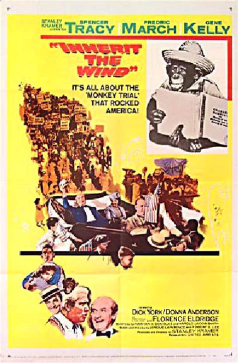 Inherit the Wind Original 1960 U.S. One Sheet Movie Poster ...