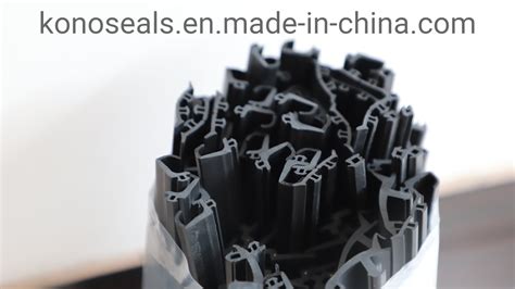 EPDM Silicone Extrusion Rubber Seal Strip Silicone Rubber Sealing