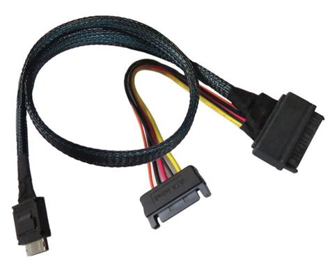 PCIe Gen 4 16 GT S OCulink SFF 8611 To U 3 SFF 8639 Cable