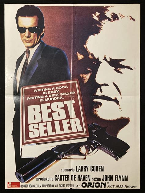 Original Movie Poster Best Seller John Flynn James Woods 1987