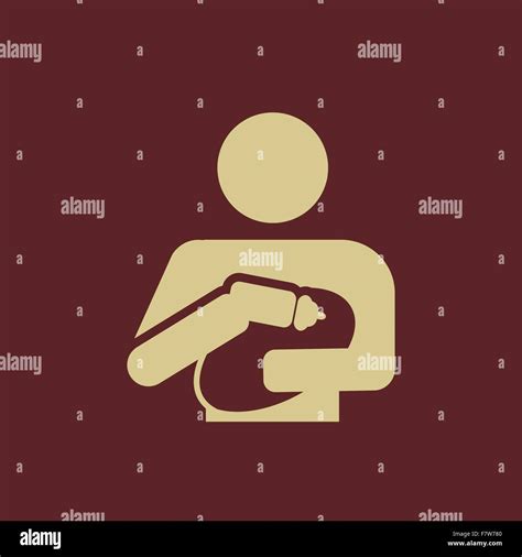 Maternity Flat Icon Stock Vector Image And Art Alamy