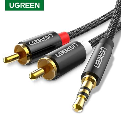 Ugreen Rca Cable Hifi Stereo Rca To Mm Audio Cable Aux Rca Jack