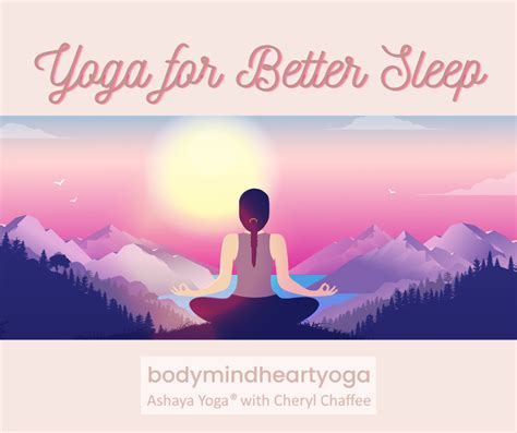 Yoga for Better Sleep - bodymindheartyoga