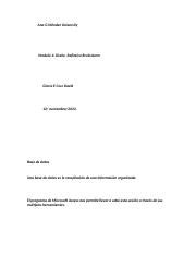 Modulo Diario Reflexivo Brainstorm Docx Ana G M Ndez University