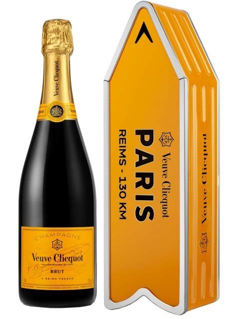 Champagne Veuve Clicquot Coffret Arrow Bouteille 75CL Coffret