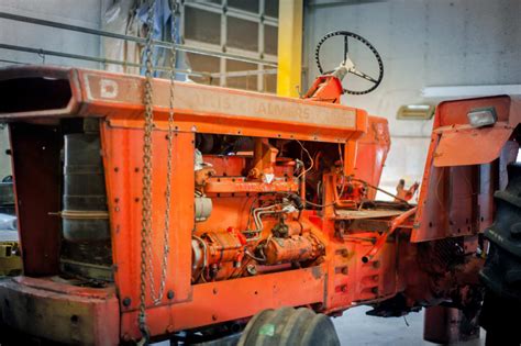 1967 Allis Chalmers D21 Parts Tractor at Ontario Tractor Auction 2017 ...