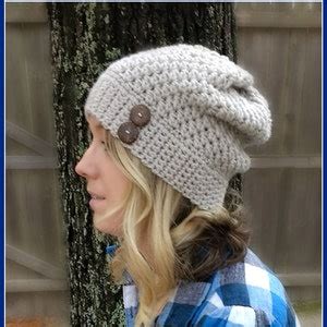 Alabaster Slouch Beanie Pattern Crochet Pattern Only Etsy