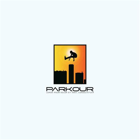 parkour logo VECTOR 27941832 Vector Art at Vecteezy