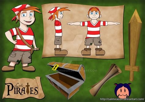 Uni Project Little Pirates Poster Board By Salmiraeon On Deviantart