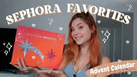 Sephora Favorites Unboxing Calendario De Adviento Valorado En