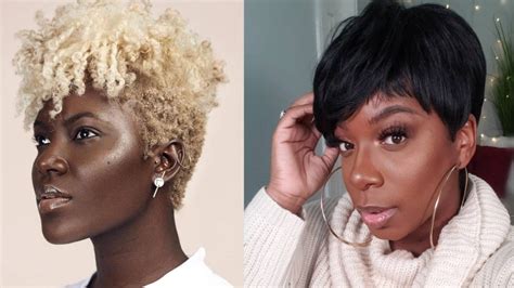 Short Natural Haircuts For Black Women 2022