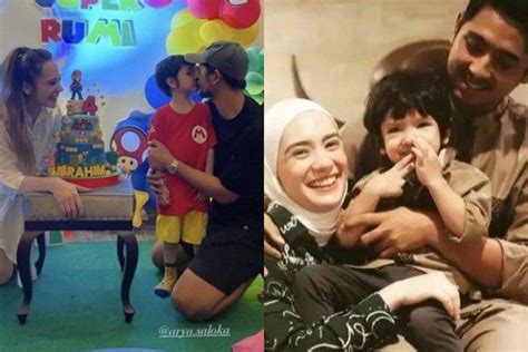 Momen Bahagia Arya Saloka Rayakan Ulang Tahun Anak Bareng Putri Anne