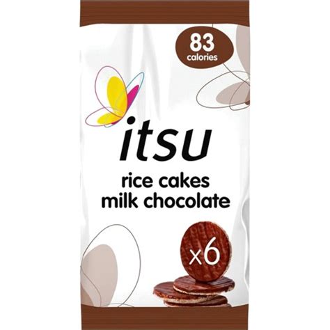 Itsu Milk Chocolate Rice Cakes 100g Compare Prices And Where To Buy