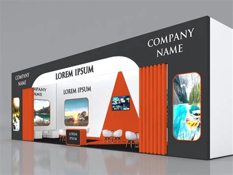 Exhibition Stand Stall X M Height Cm Side Open Model