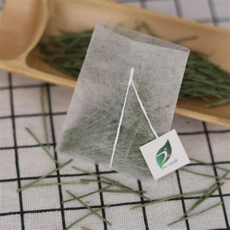 China Pla Corn Starch Biodegradable Tea Bag Tea Filter Paper Bag With Cotton String Manufacturer