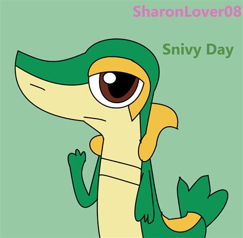 Snivy Day By Sharonlover08 On Deviantart