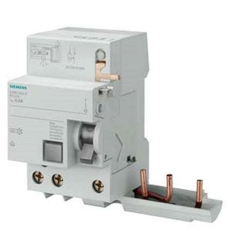 Siemens Siemens Blocco Differenziale 4 Poli 40a 30ma Per 5sl6 Bb E 5sl4