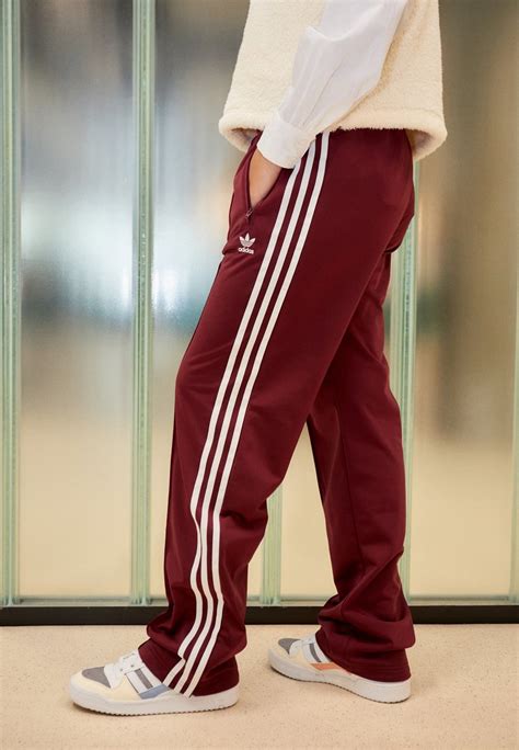 Adidas Originals Adicolor Classics Firebird Prime Tracksuit Bottoms Shadow Redbordeaux