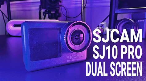 SJCAM SJ10 Pro Dual Screen Action Camera Unboxing FIRST Impressions