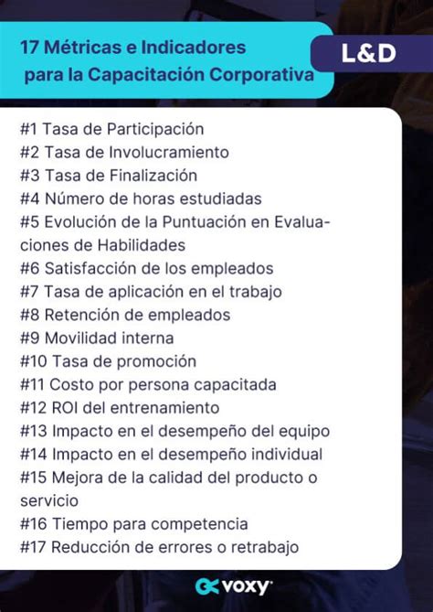 17 Métricas E Indicadores Para La Capacitación Corporativa