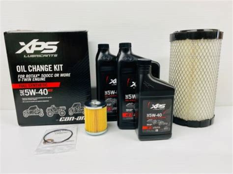 Can Am Defender Hd Oem Full Synthetic Oil Change Kit Air