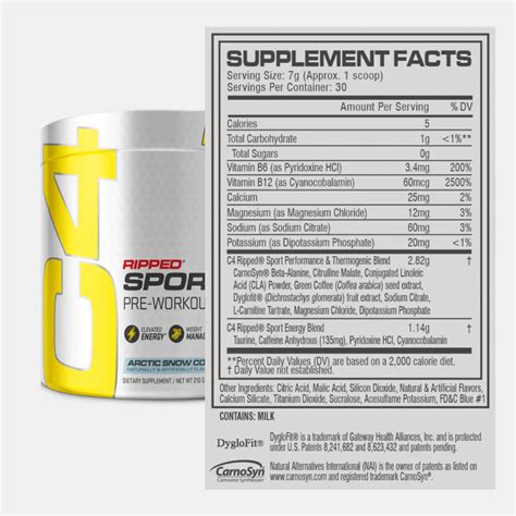 C4 RIPPED SPORT PRE-WORKOUT 30 SERVINGS – ProteinBaruae