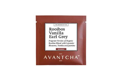 Rooibos Vanilla Earl Grey Silk Teabags AVANTCHA Specialty Tea Global Shop