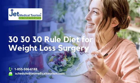 What Is A 30 30 30 Rule Diet For Weight Loss Surgery Jet Medical Tourism®