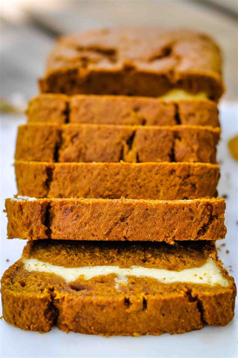 Pumpkin Cream Cheese Bread Loaf Healthy Christian Home