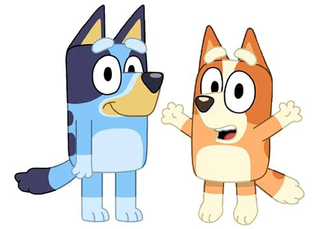 Bluey And Bingo Heeler Png By Mrmickeytronic On Deviantart