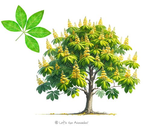 yellow buckeye lets  avocado