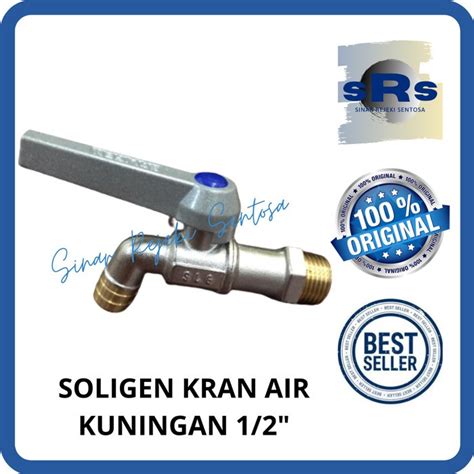 Jual SOLIGEN KRAN AIR KRAN TAMAN KRAN TEMBOK KRAN KUNINGAN 1 2 INCH