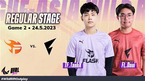 Tf Vs Fl Game Regular Stage Wrl Asia Team Flash Vs