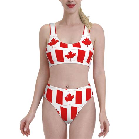 Haiem Canada Women S High Waisted Bikini Set Two Piece Bathing Suits