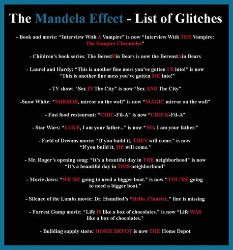 The “mandela Effect” A New Field Of Dreams Angelicview